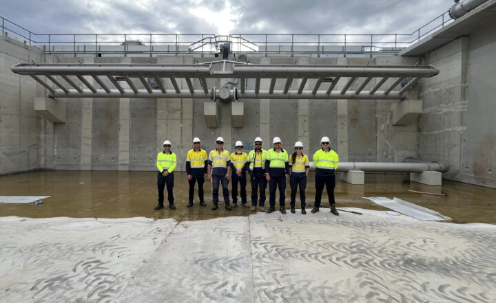 The Warrnambool Sewage Treatment Plant upgrade is nearly finished