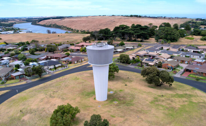 Spotlight on East Warrnambool Water Tower