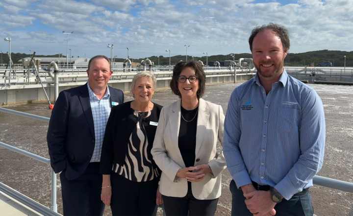 Sewage plant upgrade to boost south west economy