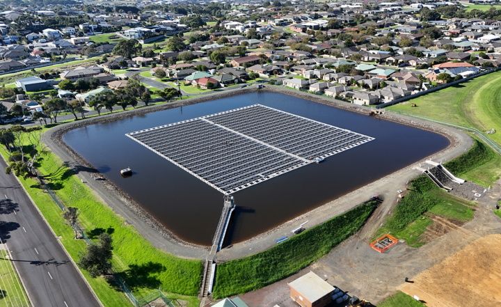 Floating solar milestone for Warrnambool